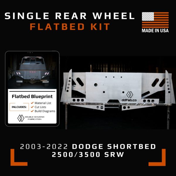 Flatbed Kit 2003 2022 Dodge 25003500 Shortbed Srw Double Diamond