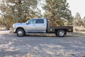 Longbed Dodge Full Skirted Flatbed