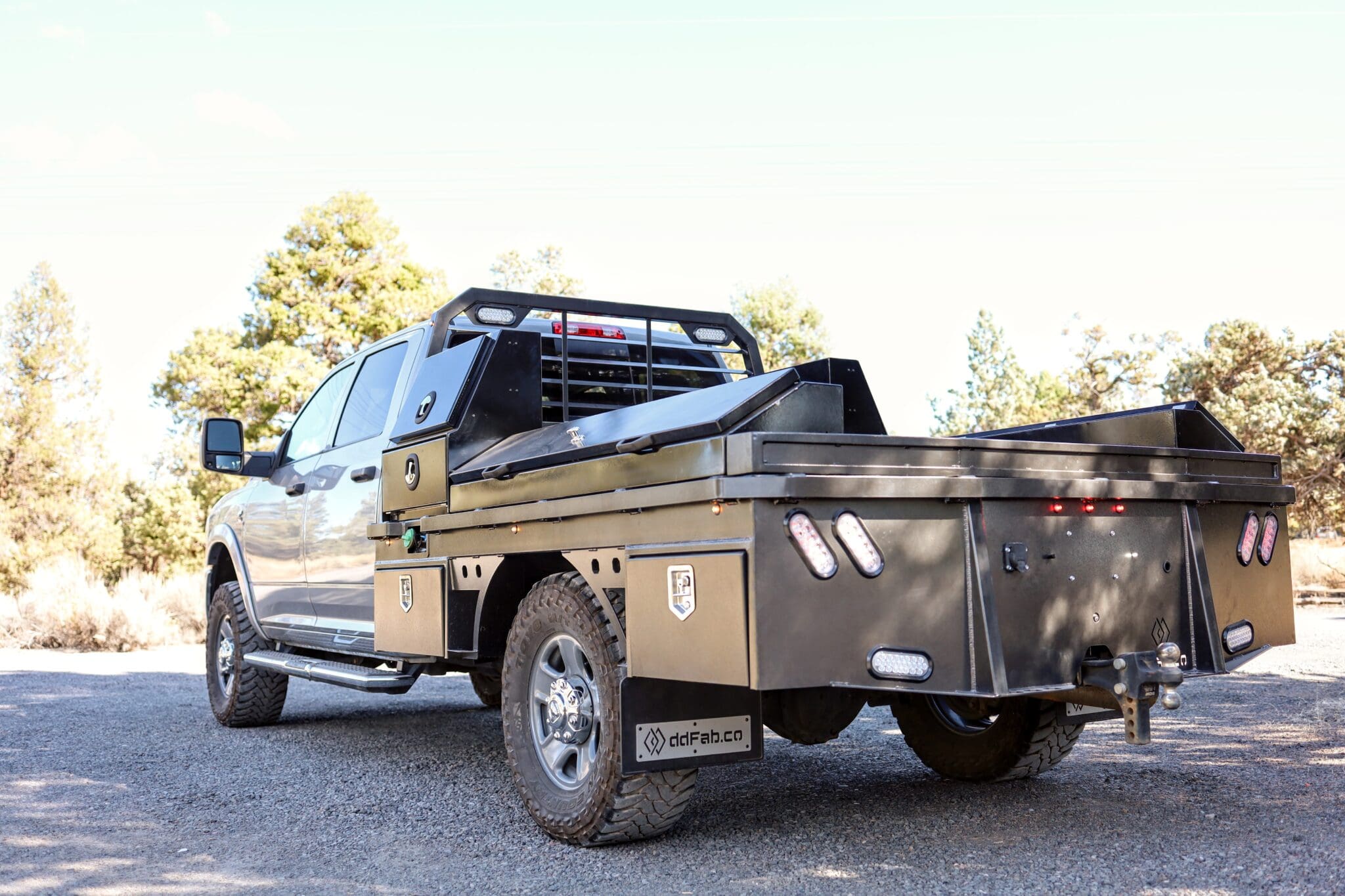 Add-ons: Rub rails, custom top side boxes, tailgate