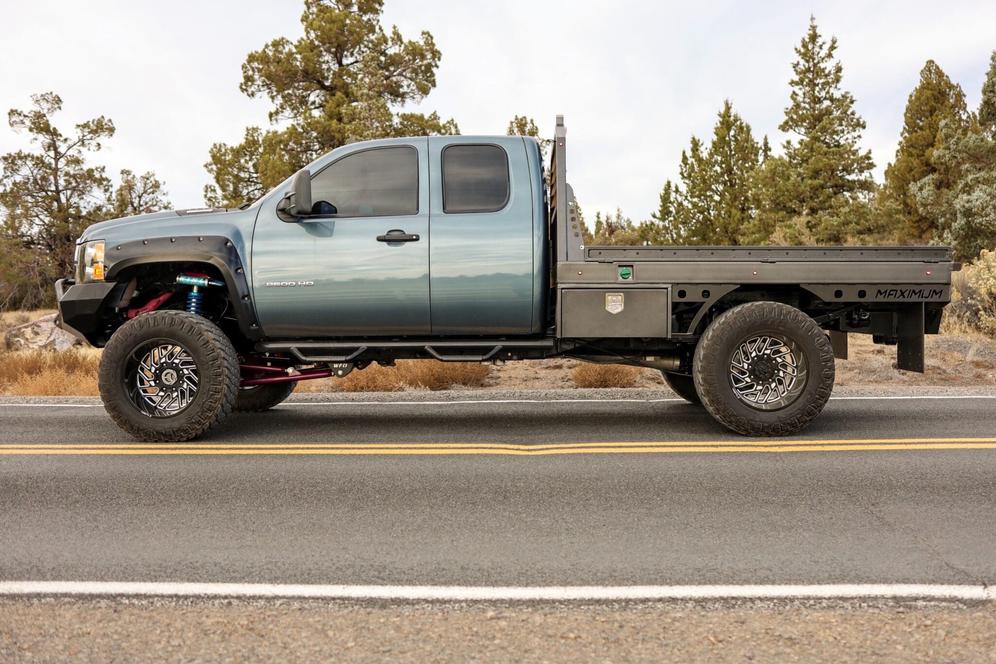 Add-ons: Toolboxes, Step Fender, Bed Rails, Removable Side-by-Side Extensions