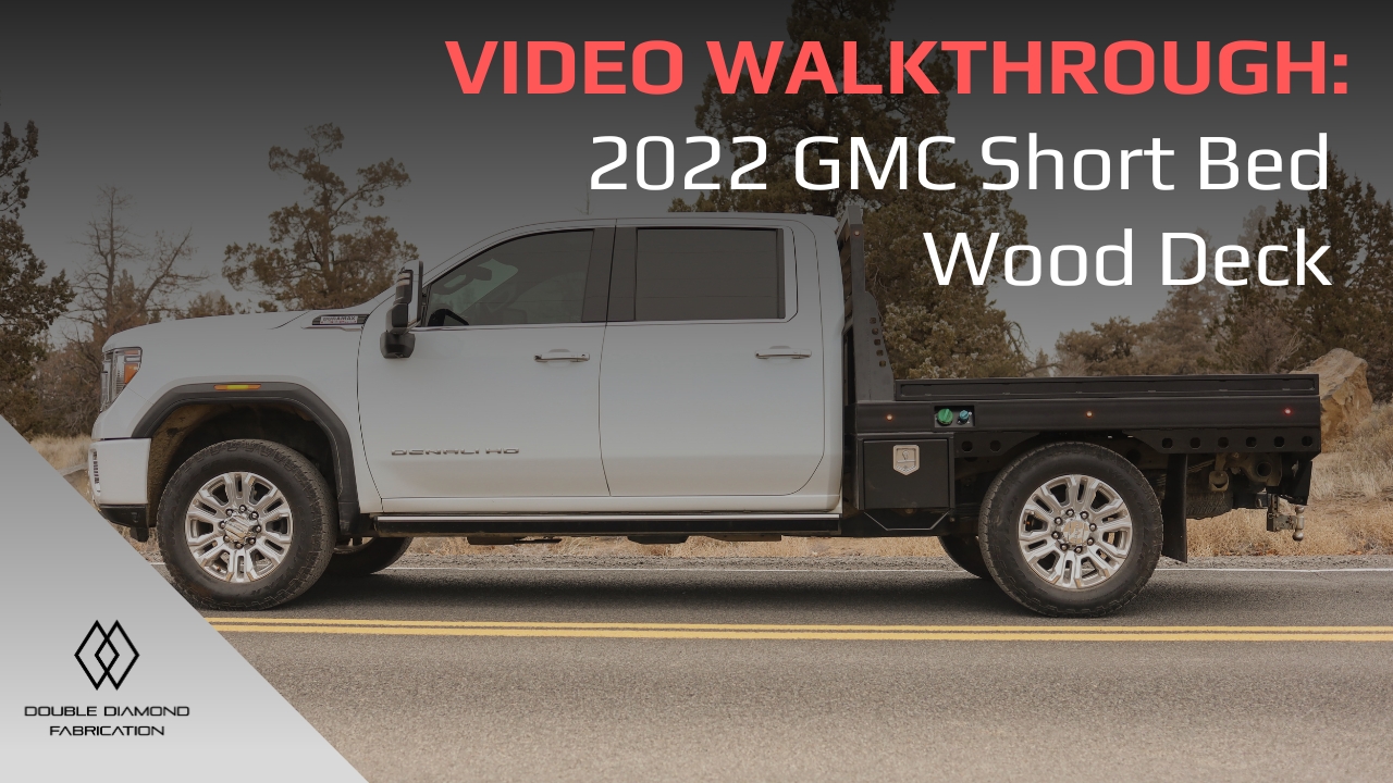 Tour:2022 GMC Short bed wood deck