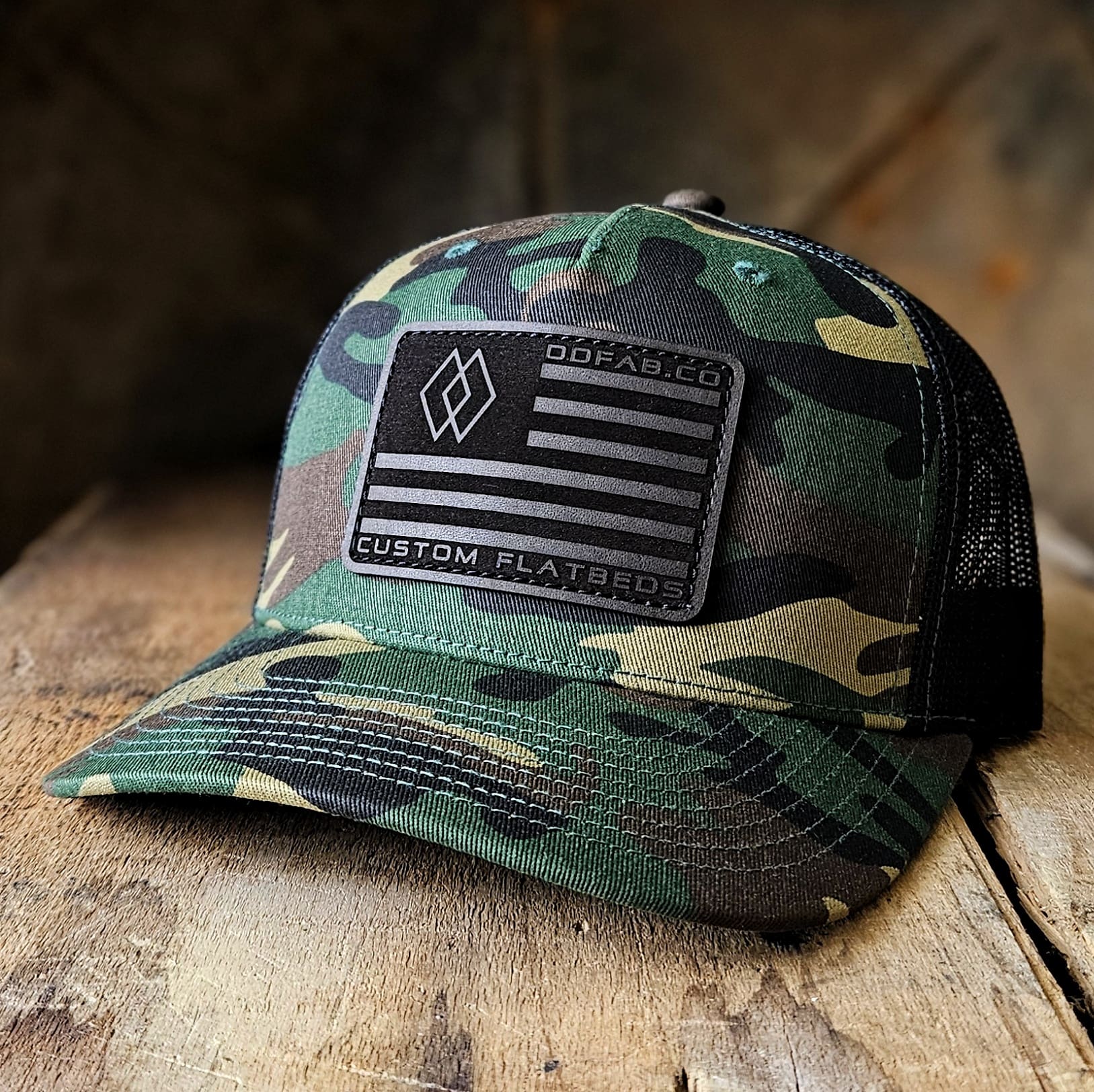 Green Camo Hat