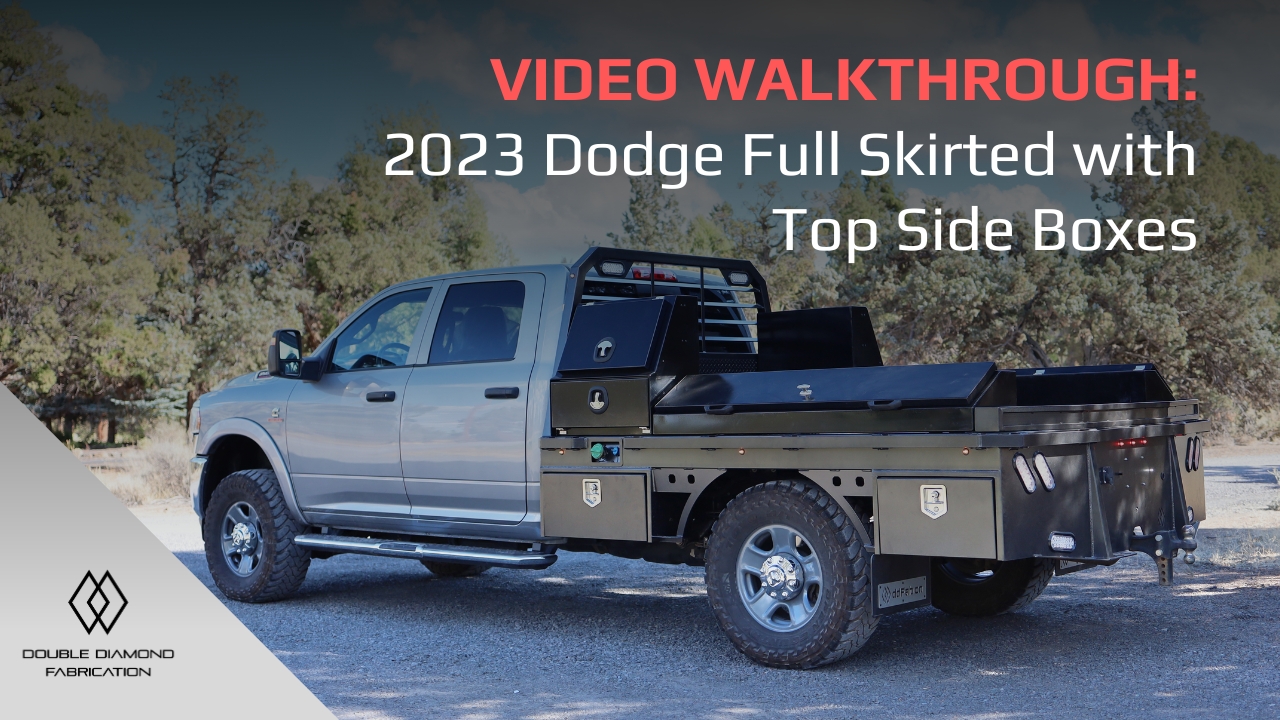 Tour: 2023 Dodge Full Skirted with Top Side Boxes