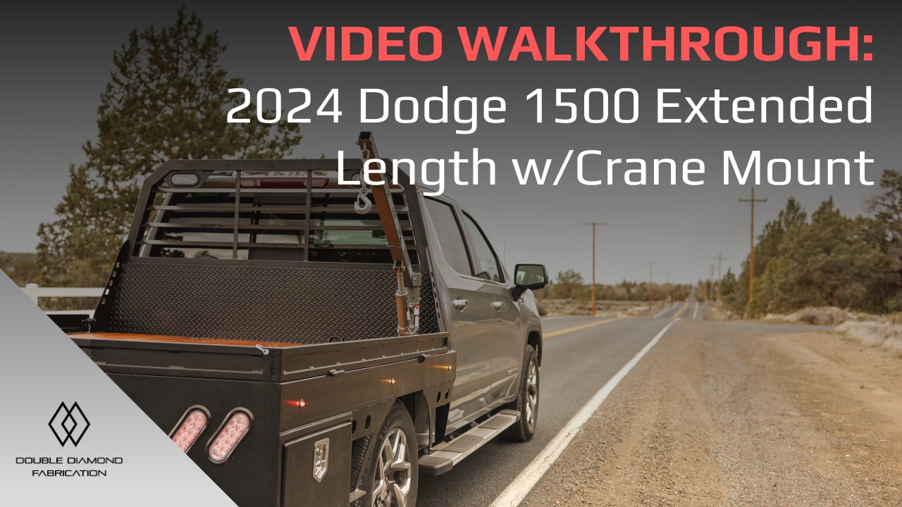 Tour: 2024 Dodge 1500 Extended Length w:Crane Mount