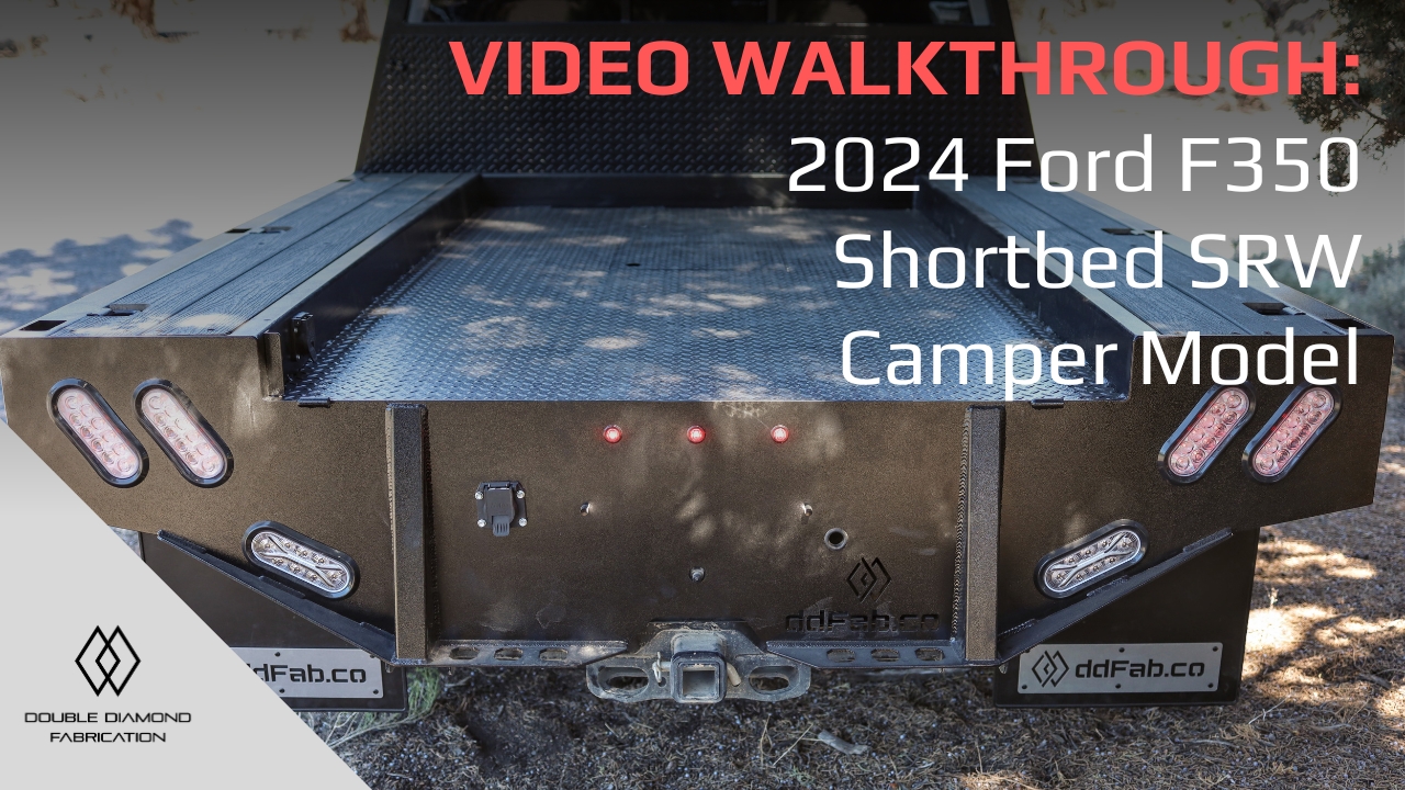 Tour: 2024 Ford F350 Shortbed SRW, Camper Model