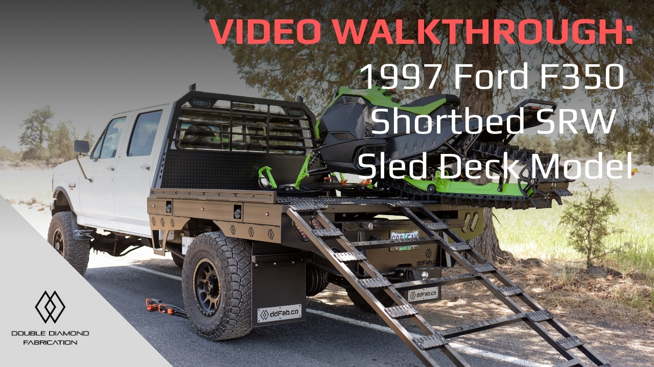 Video Tour: Sled Deck Flatbed w/Integrated Ramp