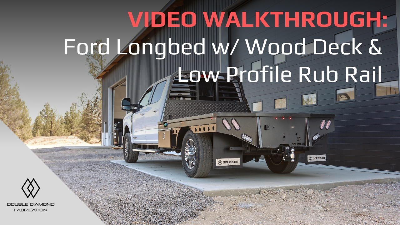 Tour: Ford Longbed w/ Wood Deck & Low Profile Rub Rail