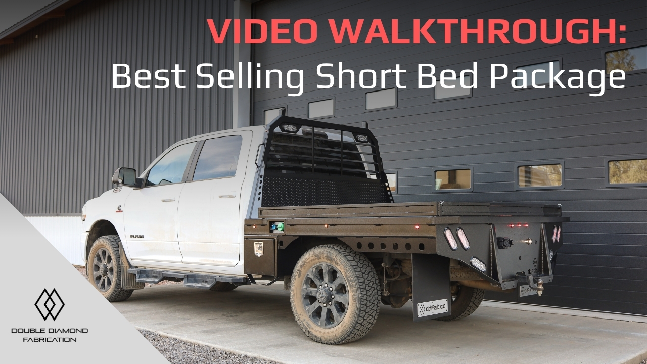 Tour: Full Skirted Flatbed that fits with a camper
