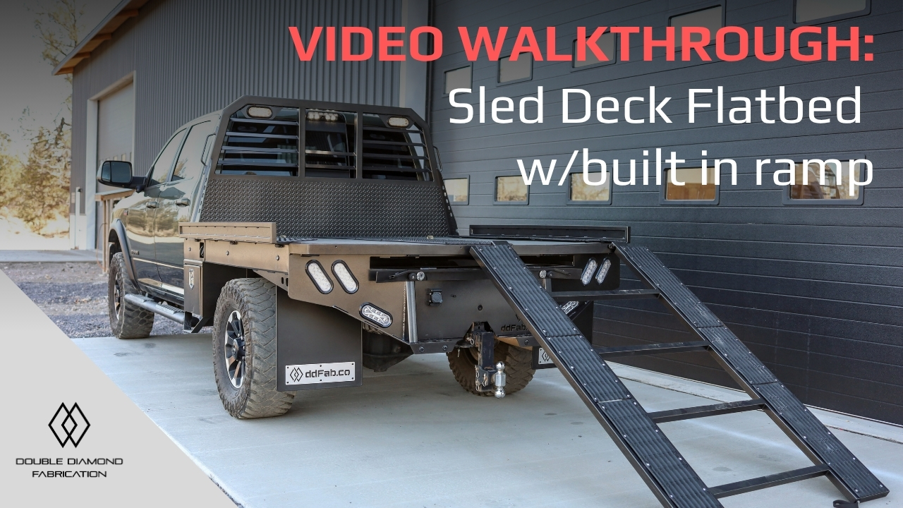 Tour: Sled Deck Flatbed w/built in ramp